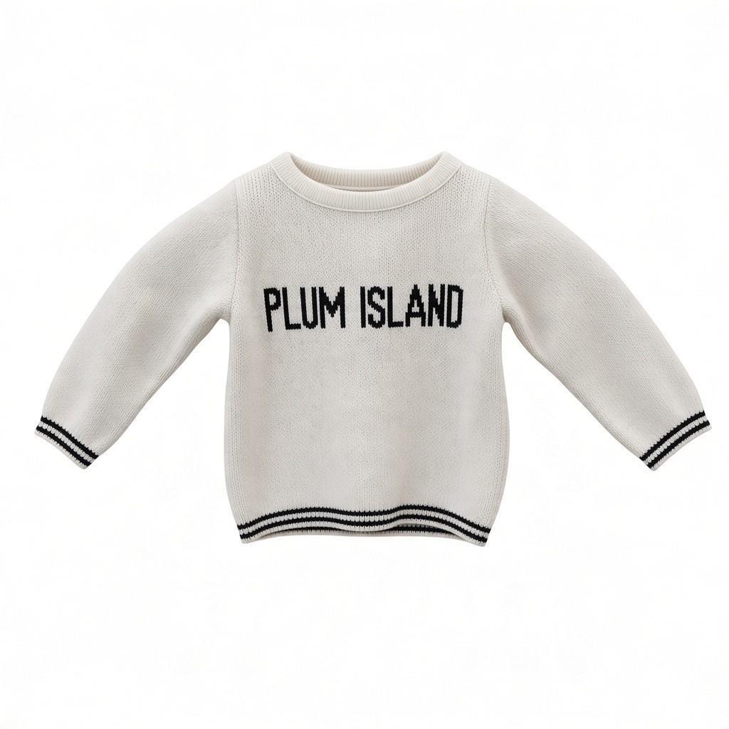 Kids Plum Island Crew Sweater
