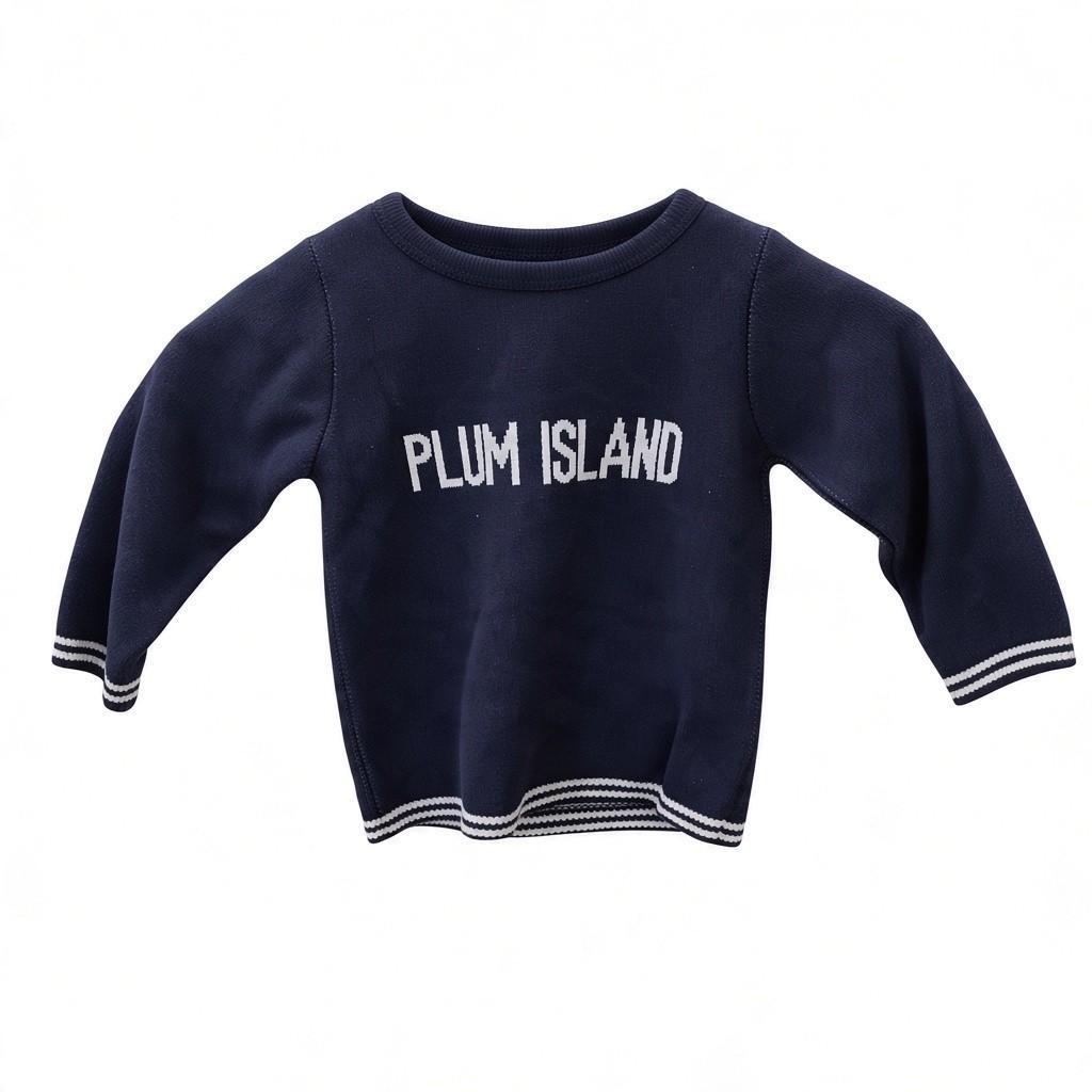 Kids Plum Island Crew Sweater