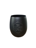 Corkcicle Sommelier Stemless Ceramic Single Cup Slate