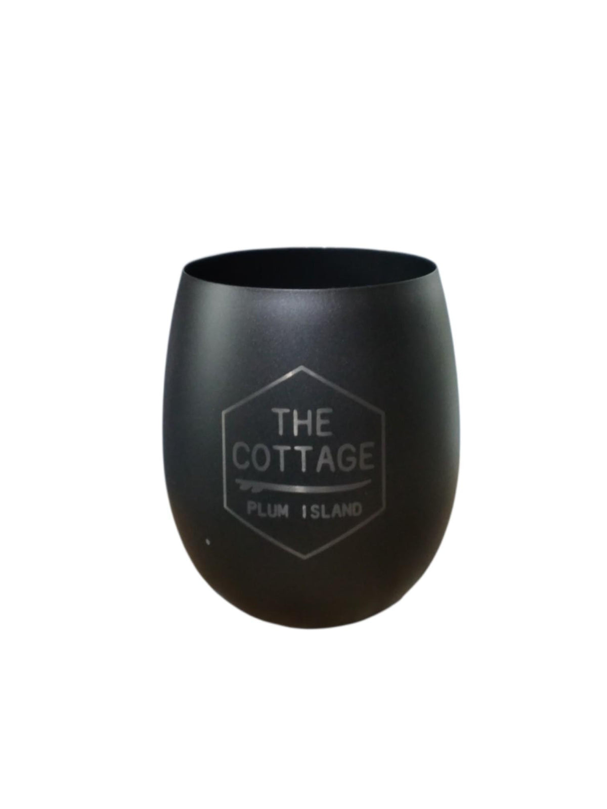 Corkcicle Sommelier Stemless Ceramic Single Cup Slate